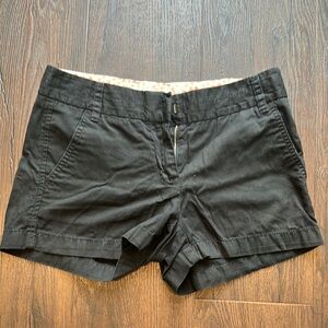 J. Crew Classic Black Women's Shorts